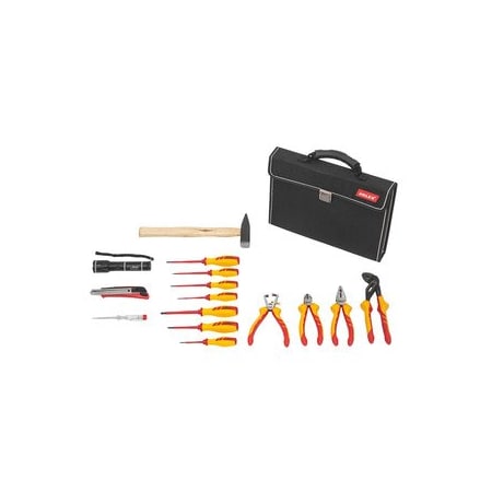 Holex Electronics tool kit- 15 pieces in a tool case 686010 15